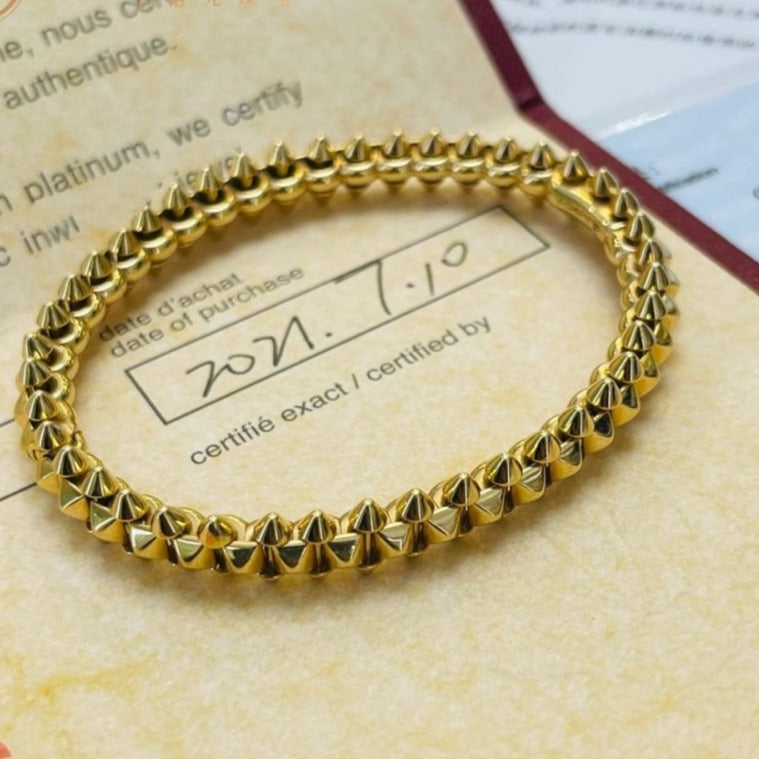 [Eterna Jewels]CLASH GOLD BRACELET