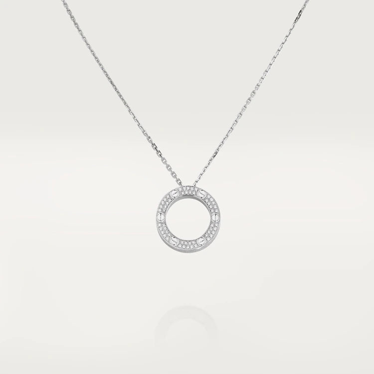 [Eterna Jewels]LOVE NECKLACE ADJUSTABLE SILVER
