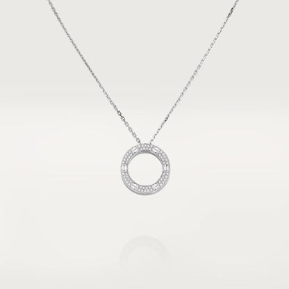 [Eterna Jewels]LOVE NECKLACE ADJUSTABLE SILVER