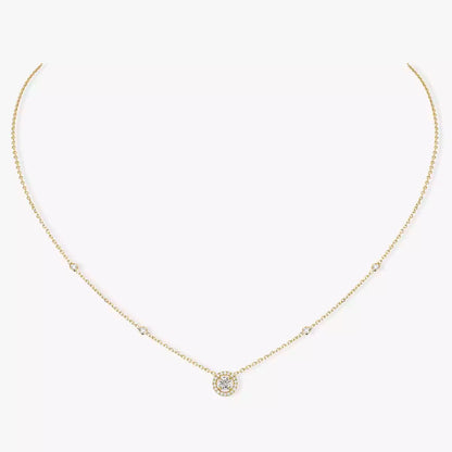 [Eterna Jewels]Diamond Necklace 0,20ct Brilliant Shape Joy