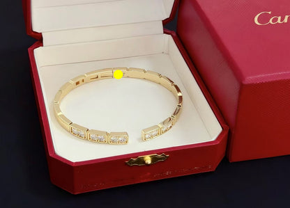 [Eterna Jewels jewelrys]LOVE DIAMOND OPEN  BRACELET