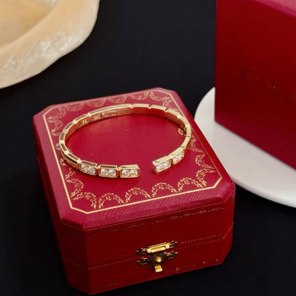 [Eterna Jewels jewelrys]LOVE DIAMOND OPEN  BRACELET