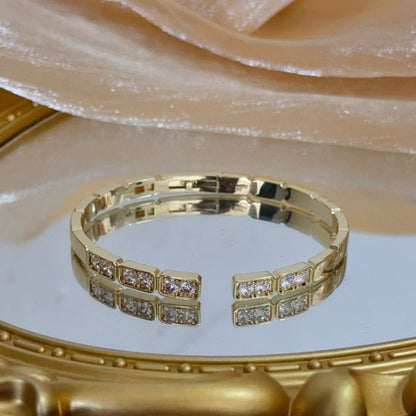 [Eterna Jewels jewelrys]LOVE DIAMOND OPEN  BRACELET