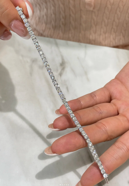 [Eterna Jewels]  CLASSIC BASEBALL BRACELAT, 52 DIAMOND