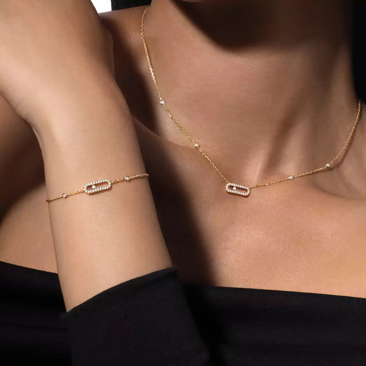[Eterna Jewels]Move Uno Necklace