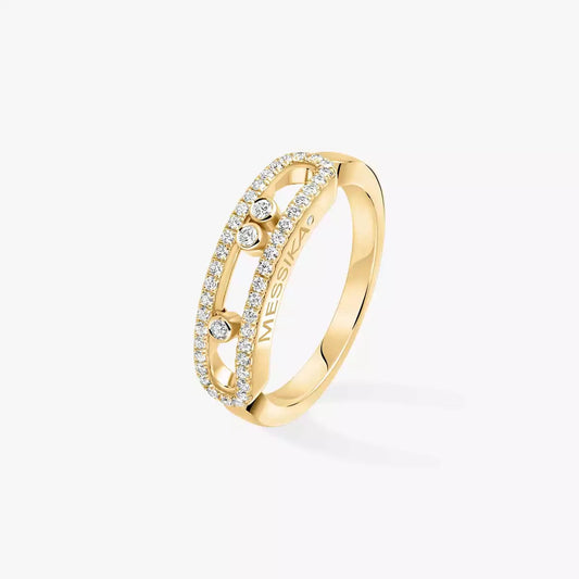 [Eterna Jewels] Baby Move Gold Diamond Pave_ Ring