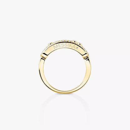 [Eterna Jewels] Baby Move Gold Diamond Pave_ Ring