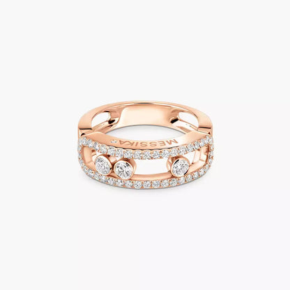 [Eterna Jewels] Move Gold Diamond Pave_ Ring