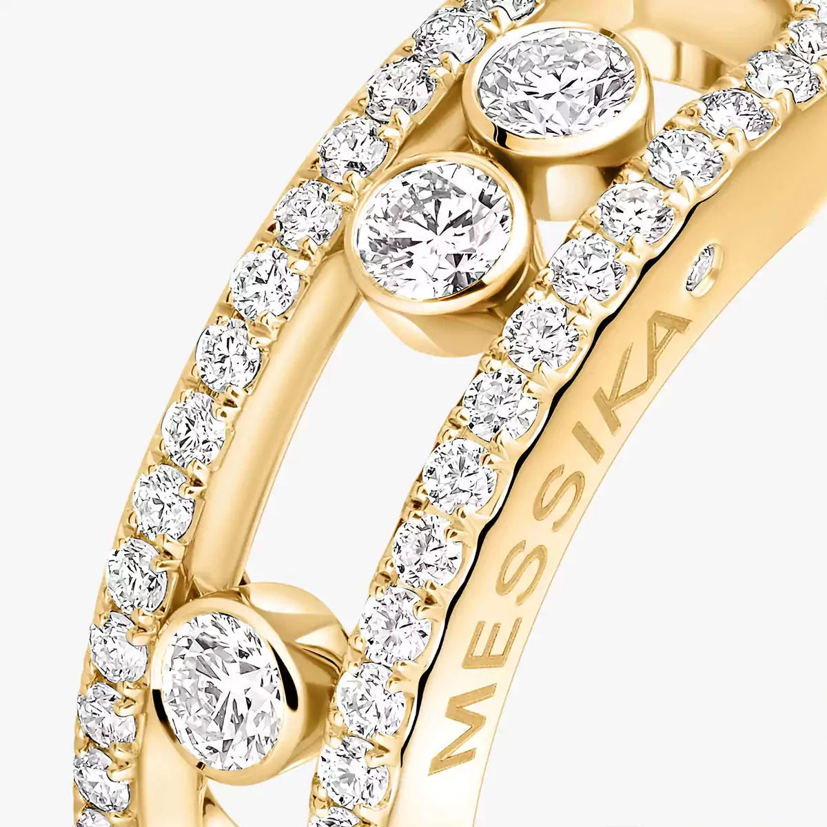 [Eterna Jewels] Move Gold Diamond Pave_ Ring