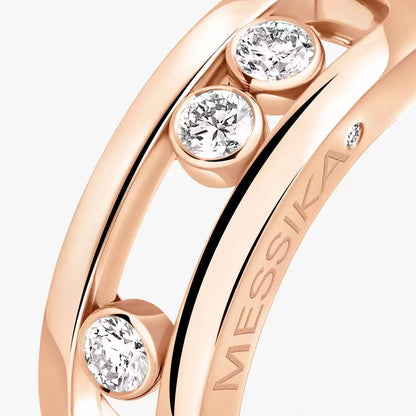 [Eterna Jewels] MoveGold Diamond Ring