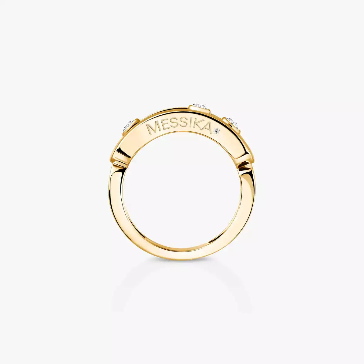 [Eterna Jewels] MoveGold Diamond Ring