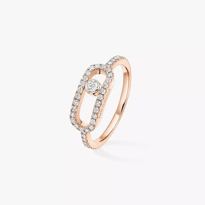 [Eterna Jewels]Move Uno Diamond Ring in Gold