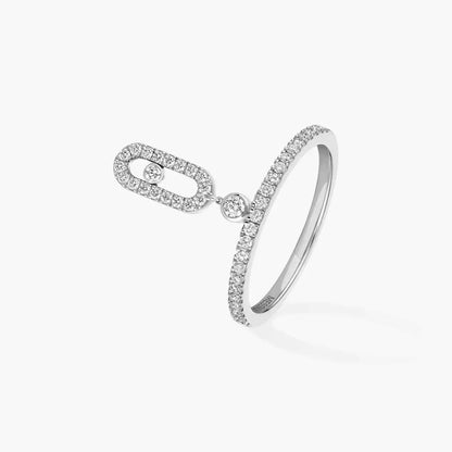 [Eterna Jewels]Move Uno Diamond Ring