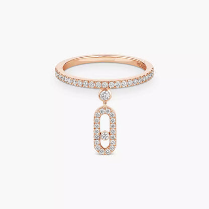 [Eterna Jewels]Move Uno Diamond Ring