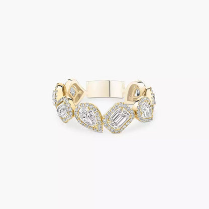 [Eterna Jewels]Diamond Wedding Ring My Twin