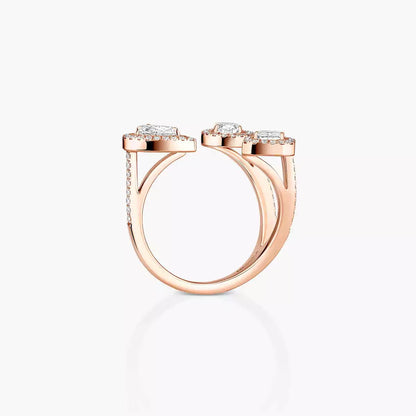 [[Eterna Jewels] Diamond Ring 0,25ct My Twin Trilogy