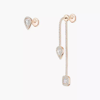 [Eterna Jewels]Diamond Drop Earrings My Twin