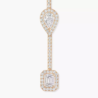 [Eterna Jewels]Diamond Drop Earrings My Twin