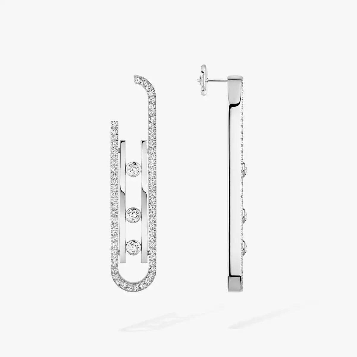 [Eterna Jewels]Diamond Pendant Earrings Move 10Th