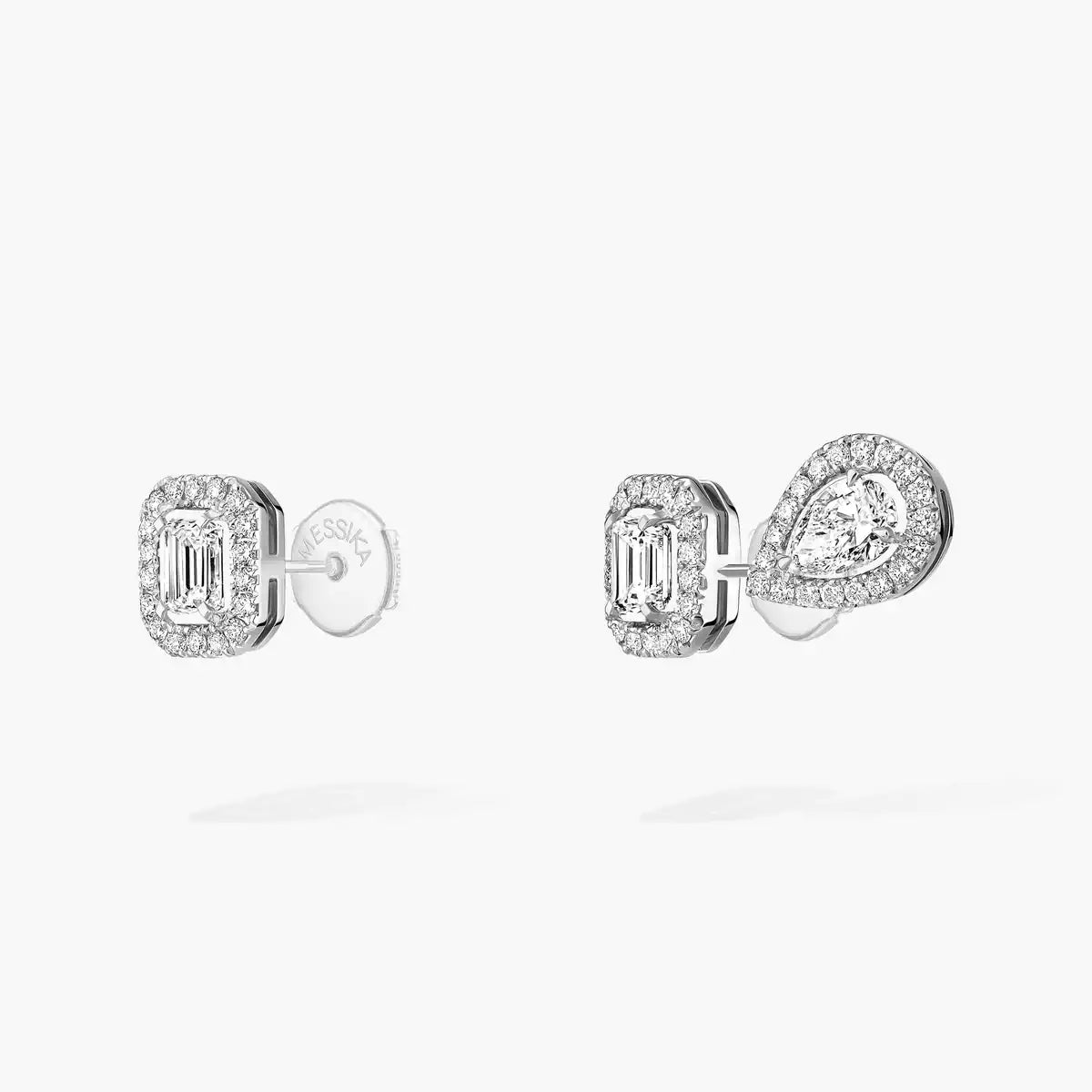 [Eterna Jewels]Diamond Earrings 0,10ct My Twin 1+2