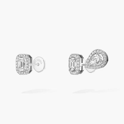 [Eterna Jewels]Diamond Earrings 0,10ct My Twin 1+2