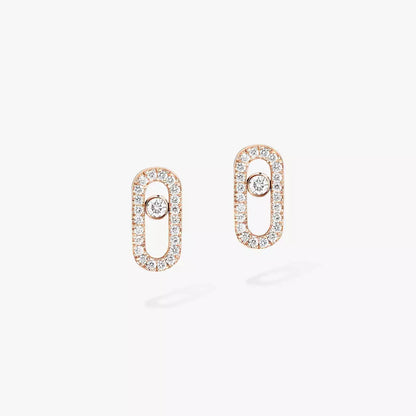 [Eterna Jewels]Move Uno Diamond Earrings