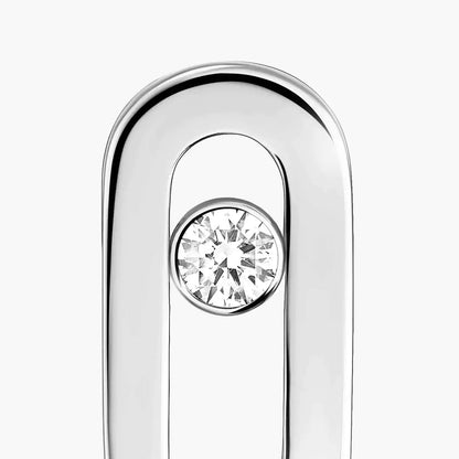 [Eterna Jewels]Move Uno Diamond Stud Earrings
