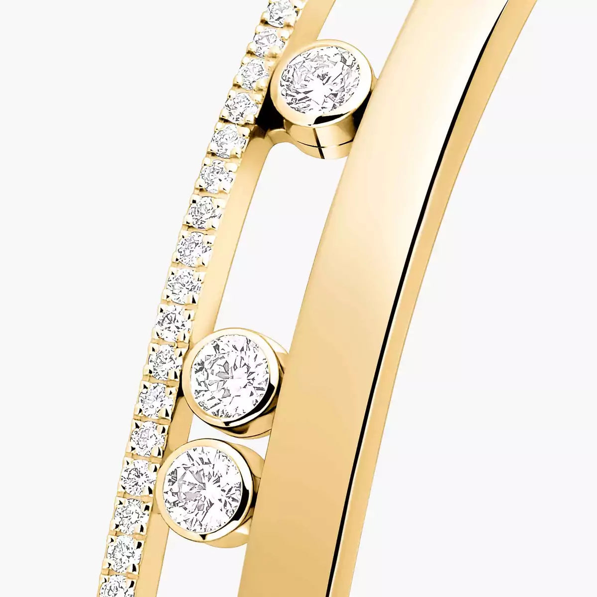 [Eterna Jewels]Move Romane Diamond Bangle Bracelet