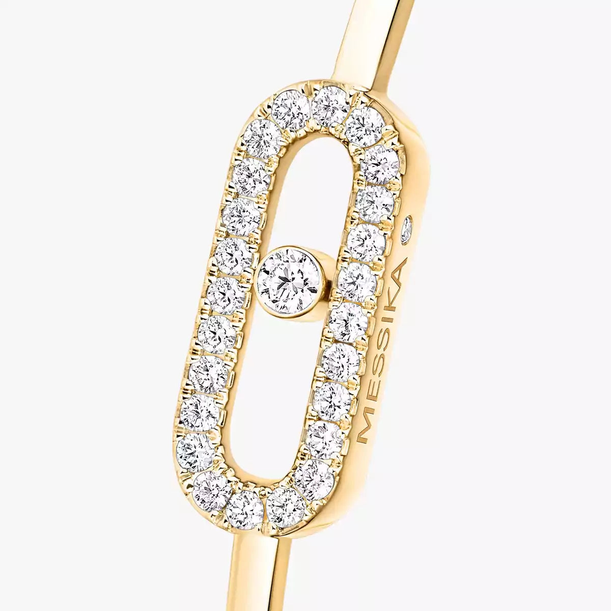 [Eterna Jewels]Move Uno pavé flex bangle medium