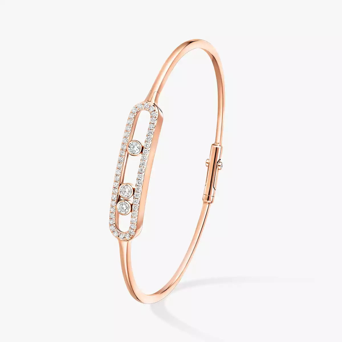 [Eterna Jewels]Move Pavé Diamond Bangle Bracelet M