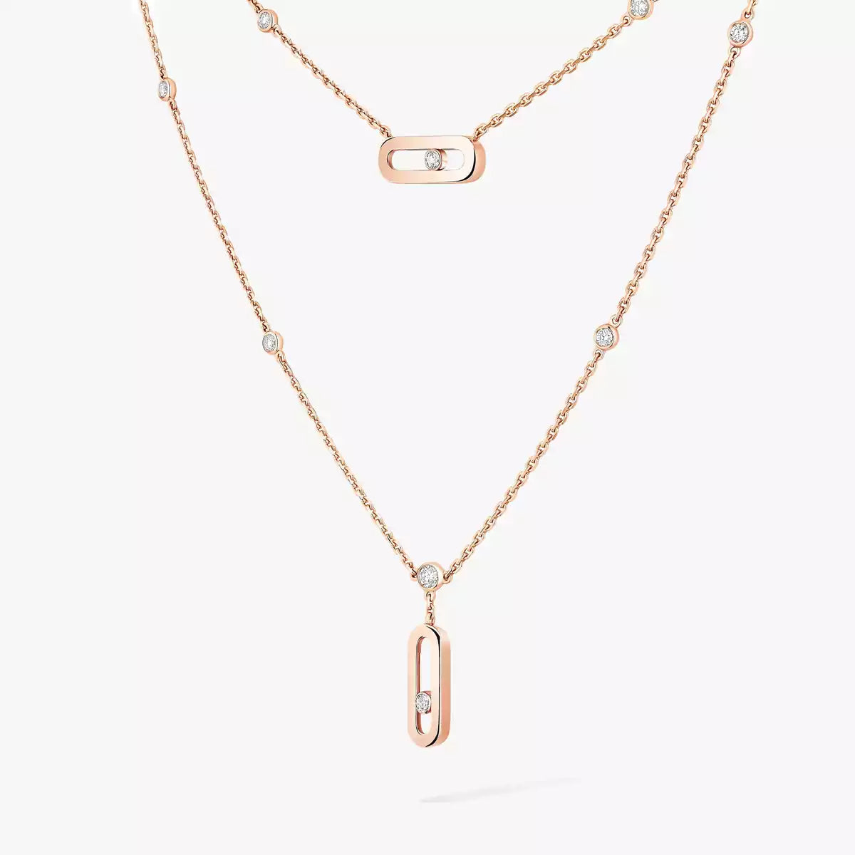 [Eterna Jewels] Move Uno Diamond Necklace
