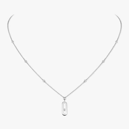 [Eterna Jewels] Move Uno Gold Diamond Long Necklace