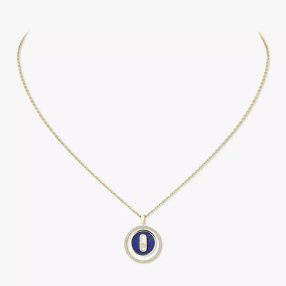 [Eterna Jewels]Lucky Move Diamond Necklace in Rose Gold and White Mother-of-Pearl