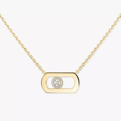 [Eterna Jewels]So Move Diamond Necklace in Gold