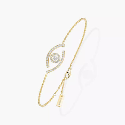 [Eterna Jewels]Lucky Eye Pave-Set Diamond Bracelet