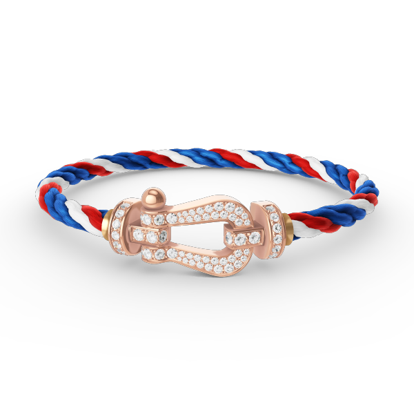 [Eterna Jewels]FORCE LARGE HORSESHOE FULL DIAMOND BRACELET ROSE GOLD