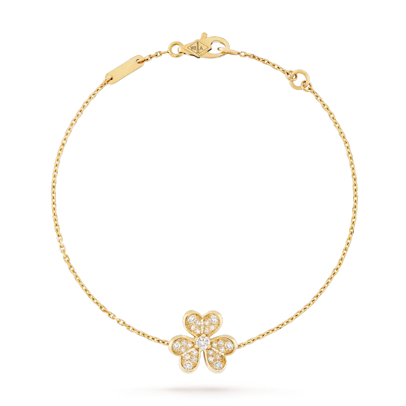 [Eterna Jewels]FRIVOLE GOLD FLOWER DIAMOND BRACELET