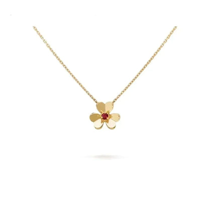 [Eterna Jewels]FRIVOLE GOLD FLOWER NECKLACE