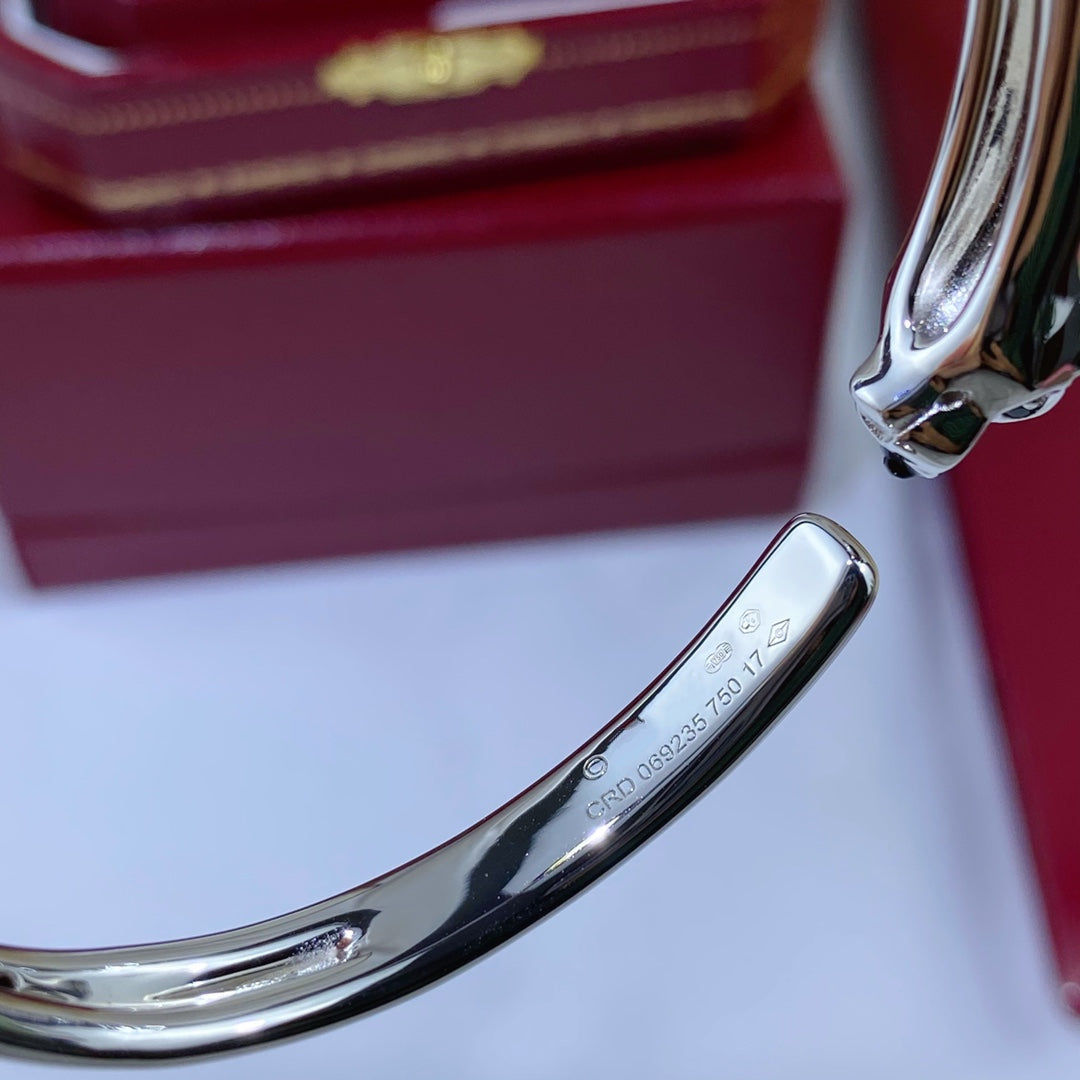 [Eterna Jewels]PANTHERE SILVER OPEN BRACELET