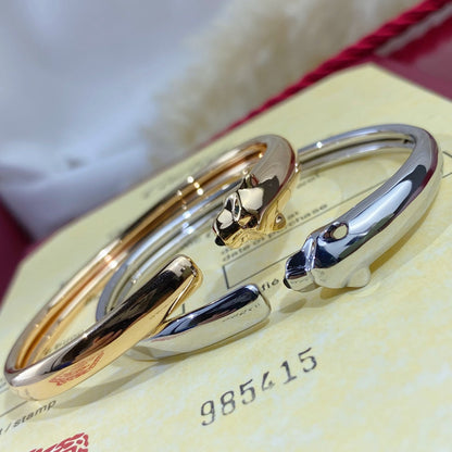 [Eterna Jewels]PANTHERE SILVER OPEN BRACELET