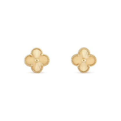 [Eterna Jewels]CLOVER MEDIUM 1 MOTIFS LASER EARRINGS