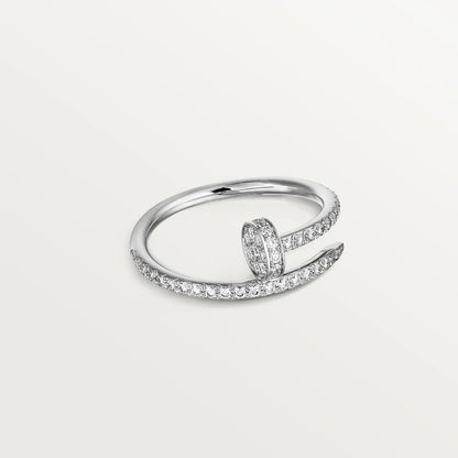 [Eterna Jewels]JUSTE RING 1.8MM SILVER DIAMONDS